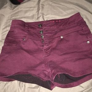 Skylar high waisted shorts.